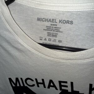 Michael Kors White Men's Shirt
